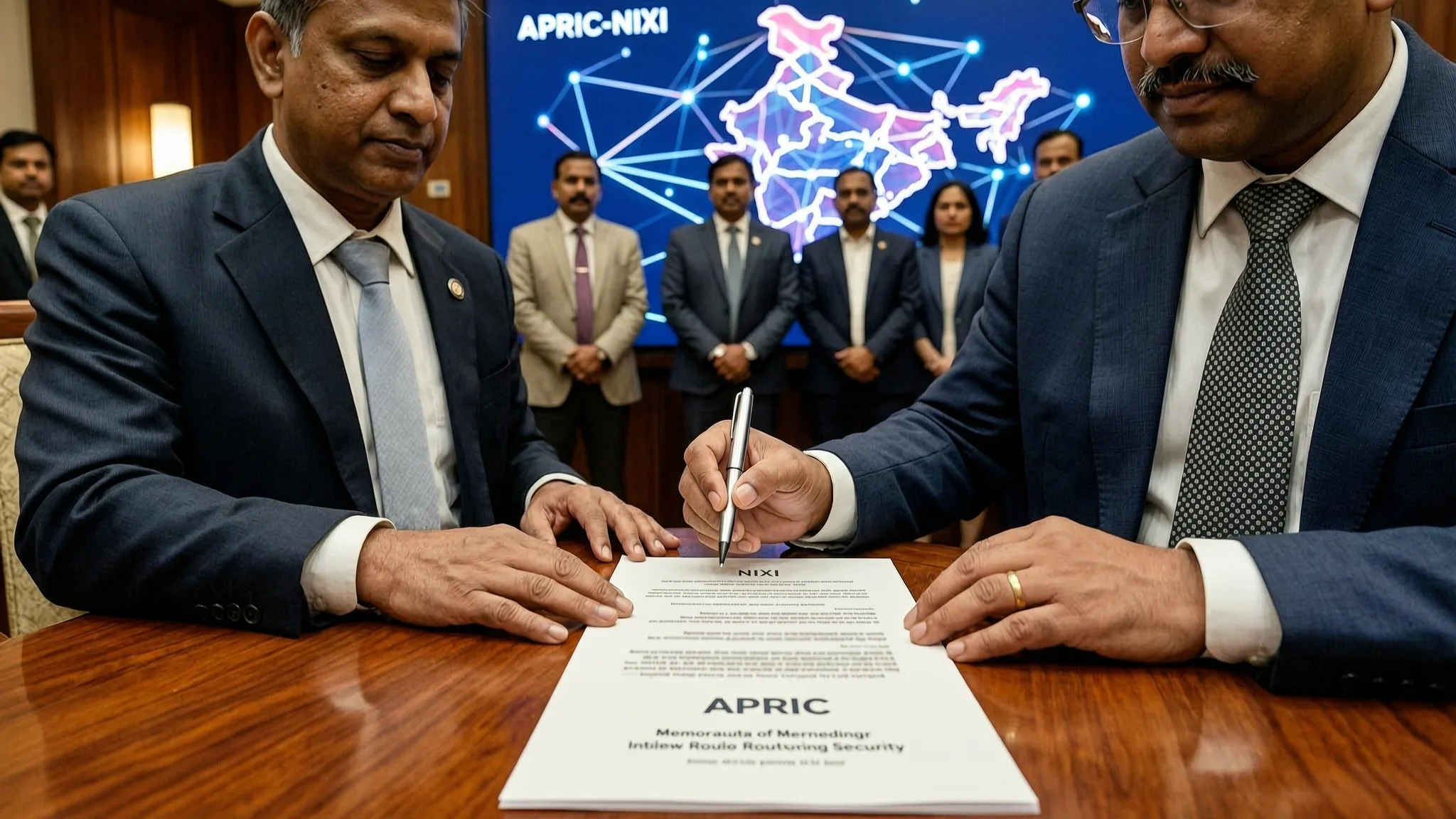 India routing security deal signed by APNIC and NIXI